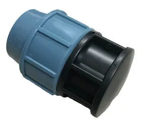 Assorted poly pipe end caps