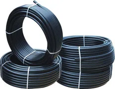 Coil of poly irrigation tubing
