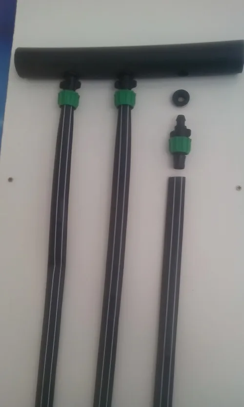 PVC irrigation pipes and fittings